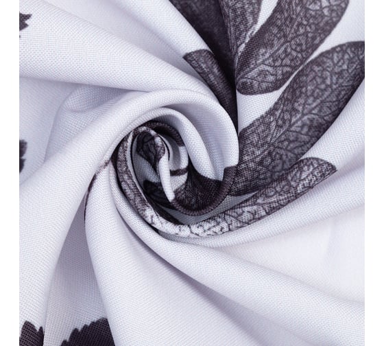 Комплект штор Этель Natural print, 145x260 см, 2 шт, 100% полиэстер, габардин 9279050