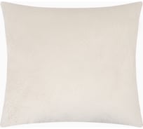 Декоративная подушка Этель цвет молочный, 30х30 см, велюр 9849750