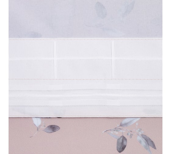 Комплект штор для кухни Этель с подхватами Butterflies 145x180 см, 2 шт, 100% полиэстер 9319360