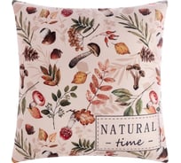 Подушка Этель "Natural time" 40x40 см, 100% п/э 7516082