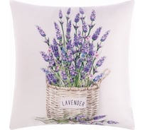 Подушка Этель "Lavender" 40x40 см, 100% п/э 7516080