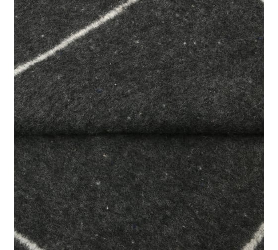 Одеяло Этель Клетка серый, 140x200 см, 100% хлопок, 400 г/м2 9515060