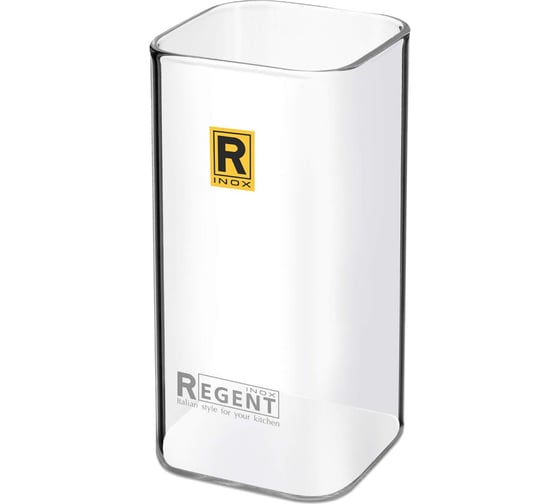Стеклянная банка для сыпучих продуктов Regent inox 1,3л linea desco 93-DE-CA-04-1300