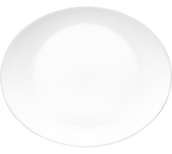 Тарелка для стейка Bormioli Rocco Prometeo 31,5x26 см, h 3,15 см упаковка 12 шт Б0048905 1