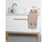 Набор махровых полотенец Комус 50x80 см, 2 шт, 400 гр/м2, kitchen ovechki, коричневый 6178898 1747803 3