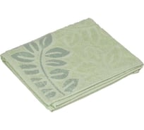 Махровое полотенце Комус Экзотика 70x135 см, 450 гр/м2, светло-зеленый 1728664