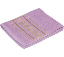 Махровое полотенце Комус Сатурн 70x135 см, 400 гр/м2, лаванда 1728659
