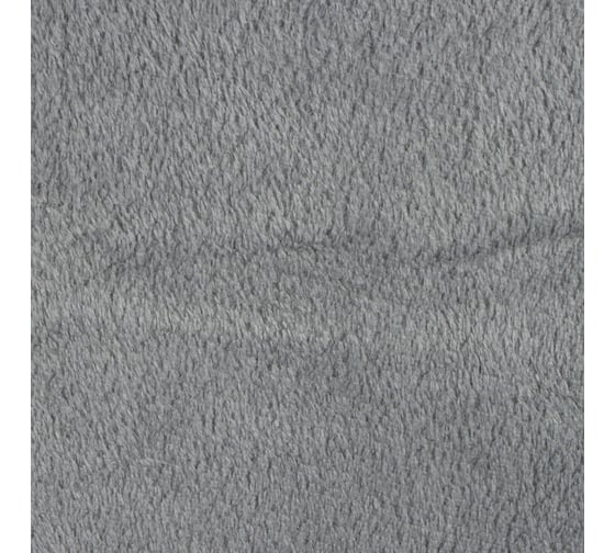 Плед Этель 150x200 см, серый, 100% п/э, корал-флис, 220 гр/м2 6894296