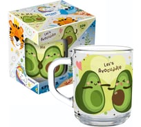 Кружка ND Play Авокадо, в подарочной упаковке, 230 мл, стекло 308044