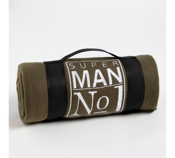 Плед Этель Super man 130x150 см, 100% п/э, флис 160 гр/м2 4682657