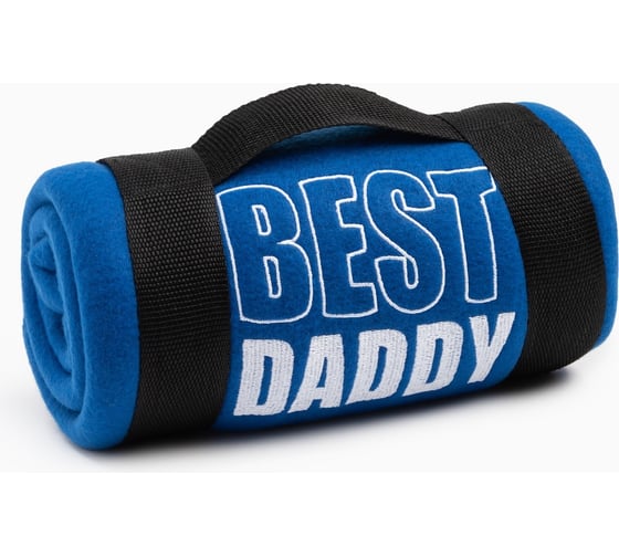 Плед Этель Best Daddy 130x150 см, 100% п/э, флис 160 гр/м2 7531908