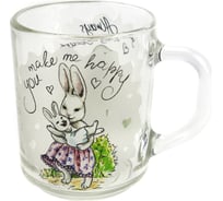 Кружка ND Play Кроль-вилль, любовь в сердце, в подарочной упаковке, 230 мл, стекло 305341