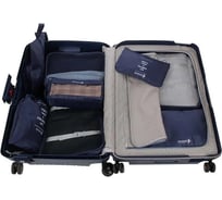 Дорожный набор для чемодана ROUTEMARK 8 в 1 Packing-cub-navy