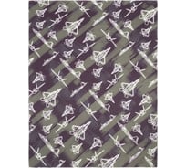 Плед Этель Самолеты, 75x100 см, 100% полиэстер, флис 9270823