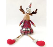 Декоративная мягкая игрушка Зимняя сказка "Олень" 60 см FG49-223311B