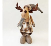 Декоративная мягкая игрушка Зимняя сказка "Олень" 82 см FG49-223461