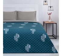 Покрывало Этель Кактусы, 180x210 ±5 см, двуспальное, микрофибра 5525074
