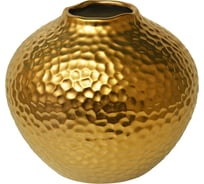 Декоративная ваза Вещицы этно 150х150х130 мм, золотой Cha13-M