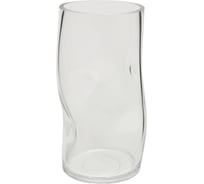 Декоративная ваза из стекла Вещицы 120х120х250 мм, прозрачный Ekg-9