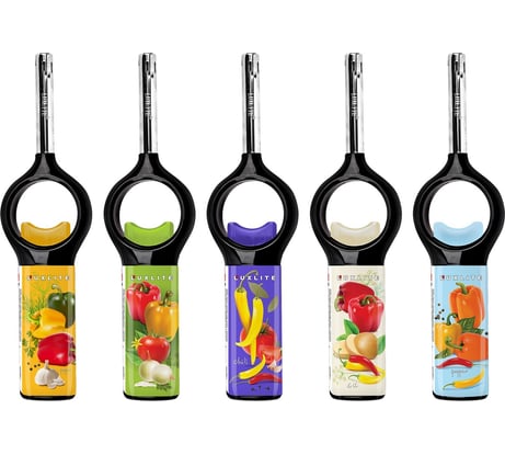 Зажигалки пьезо Luxlite xhg 8847 wp pepper 2822