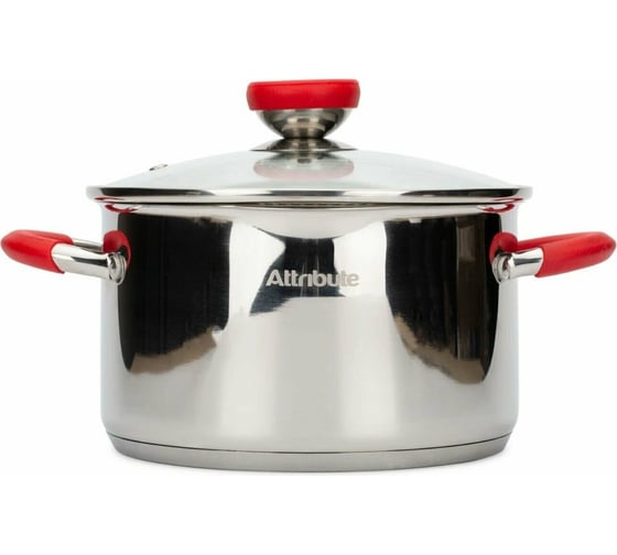 Кастрюля с крышкой Attribute azimut 5.8л ASH024