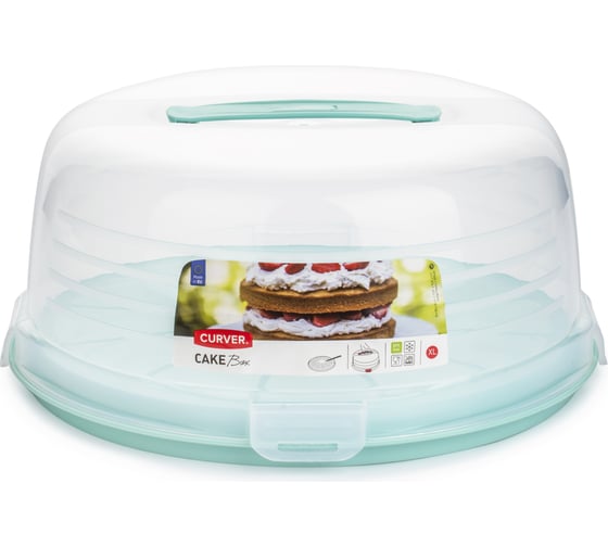 Тортовница CURVER chefhome мята 00416-Q29-00