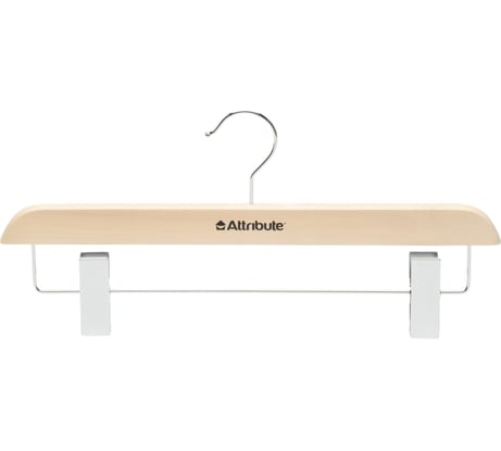 Вешалка для брюк/юбок Attribute siluet cream AHP221