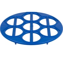 Варенница Dollex форма для вареников на 14, 25 см, синяя VRN-14B