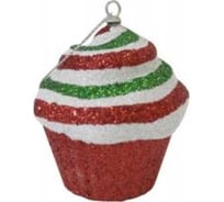 Елочное украшение-подвеска EUROHOUSE кекс, 7 см, 3 шт. 9170