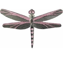 Елочное украшение-подвес EUROHOUSE стрекоза 12 см, акрил 9211