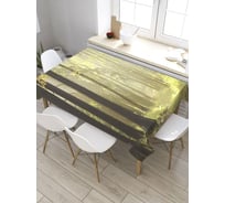 Прямоугольная скатерть из сатена JoyArty Тайная тропа в лесу tc_9341_120x145