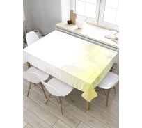 Прямоугольная скатерть из сатена JoyArty Сумеречные цветы tc_34703_120x145