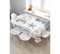 Прямоугольная скатерть из сатена JoyArty Сувениры заморские tc_6864_120x145
