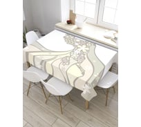 Скатерть JoyArty Цветочный скакун, прямоугольная, из сатена tc_36501_120x145