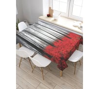 Прямоугольная скатерть из сатена JoyArty Тайна в лесу tc_3438_120x145