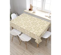 Скатерть прямоугольная из сатена JOYARTY Цветочные узоры tc_13520_120x145