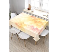 Скатерть прямоугольная из сатена JOYARTY Цветочная ласка tc_29847_120x145