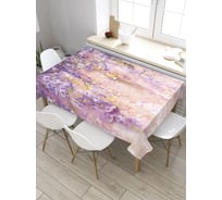 Скатерть прямоугольная из сатена JOYARTY Цветочное королевство tc_8806_120x145