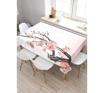 Скатерть прямоугольная из сатена JOYARTY Цветок жизни tc_27457_120x145