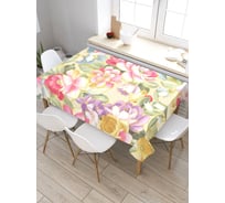 Скатерть прямоугольная из сатена JOYARTY Феерическое лето tc_2724_120x145