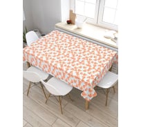 Скатерть прямоугольная из сатена JOYARTY Цветочная надежда tc_19864_120x145