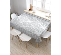 Скатерть прямоугольная из сатена JOYARTY Фигурное скопление tc_24107_120x145
