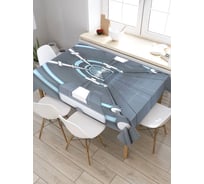 Скатерть прямоугольная из сатена JOYARTY Фантастический тоннель tc_21677_120x145