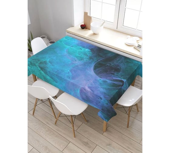 Прямоугольная скатерть из сатена JoyArty Таинственные небеса tc_21571_120x145 1