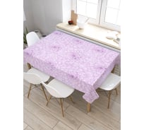 Скатерть прямоугольная из сатена JOYARTY Цветочное воображение tc_20492_120x145