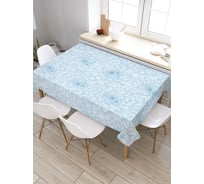 Скатерть прямоугольная из сатена JOYARTY Цветочная поверхность tc_20478_120x145