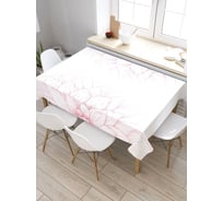 Скатерть прямоугольная из сатена JOYARTY Цветок весенней радости tc_20474_120x145