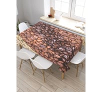 Скатерть прямоугольная из сатена JOYARTY Фото зерен tc_29930_120x145