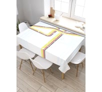 Скатерть прямоугольная из сатена JOYARTY Фон ретро гранж tc_29427_120x145