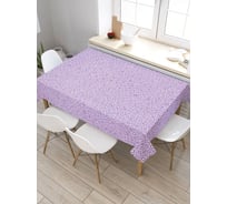 Скатерть прямоугольная из сатена JOYARTY Цветочный клад tc_29555_120x145